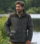 Champion Country Estate Lewis Jacket in green, men's lightweight quilted jacket