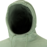 Viper fleece hoodie in green, lightweight men's fleece