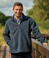 Champion Country Estate Oban fleece pullover in blue