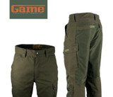 Game men's Hawk trousers in green, men's waterproof and breathable shooting trousers