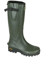 Hoggs of Fife cotton lined wellington boots in green
