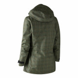 Deerhunter Lady Gabby Jacket in Turf imitation tweed, women's waterproof and breathable shooting jacket