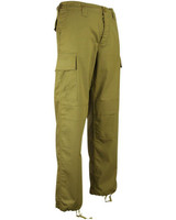 Kombat UK M65 BDU ripstop combat trousers in coyote, polycotton ripstop material tactical style trousers