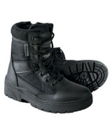 Kombat UK children's patrol boots in black in half leather