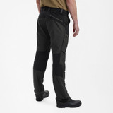 Deerhunter Strike Trousers in 985 Black, men's lightweight with stretch material shooting trousers