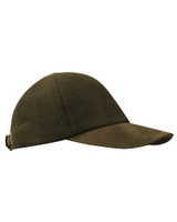 Hoggs of Fife Struther Waterproof Baseball cap in brown