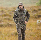 Ridgeline Monsoon Classic Smock in Dirt Camo camouflage, men's waterproof and breathable shooting smock