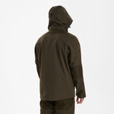 Deerhunter Track Rain jacket in canteen green, men's lightweight packable waterproof jacket