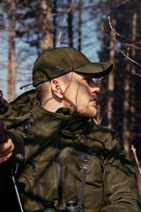 Seeland Avail jacket in pine green, men's waterproof shooting jacket
