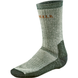 Harkila Expedition socks in grey green, men's socks with Merino Wool