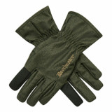 Deerhunter Lady Raven Gloves in green, women's water repellent gloves for shooting