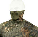 Jack Pyke roll neck top in evolution camo, men's lightweight and quick drying top in camouflage