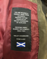 Hoggs of Fife Ladies Caledonia Waxed Jacket, women's waterproof and breathable wax shooting jacket