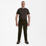 Deerhunter Pro Gamekeeper Trousers in peat, men's waterproof and breathable shooting trousers