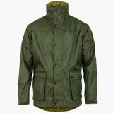 Highlander Outdoor tempest rain jacket in green, men's lightweight waterproof jacket