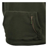 Ridgeline Ballistic fleece hoodie in green with large front pouch pocket