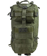 Kombat UK Stealth Pack in green, 25 litre backpack