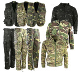 Kombat UK children's army camouflage clothing