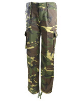 Kombat UK children's army style trousers in camouflage