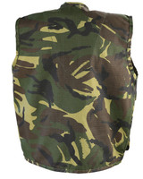 Kombat UK children's army style vest in camouflage