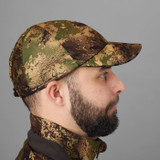 Harkila Deer Stalker Camo HWS Cap, camouflage waterproof baseball style hat