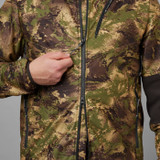 Harkila Deer Stalker Camo WSP Fleece Jacket, men's camouflage windproof fleece