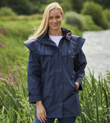 Champion Country Estate Ladies Windsor Coat, women's waterproof jacket with cape