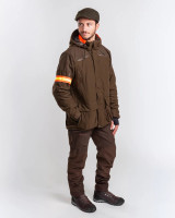 Pinewood Smaland Forest Padded Jacket, men's waterproof shooting jacket