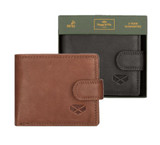 Hoggs of Fife Monarch Leather Coin Wallet with RFID Protection