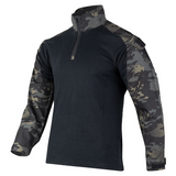 Viper Special Ops Shirt. Quarter zip jumper, lightweight and breathable. Available in Black, Green, V-cam and V-cam black.