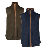 Jack Pyke Shooters Gilet, men's fleece waistcoat with cartridge bellow pockets