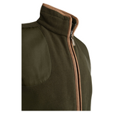 Jack Pyke Shooters Gilet, men's fleece waistcoat with cartridge bellow pockets