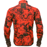 Harkila Wildboar Pro Camo Fleece Jacket in orange camouflage