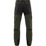 Harkila Ragnar trousers in green and grey, men's lightweight water repellent shooting trousers