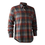Deerhunter Ryan shirt 8438 in red check, men's classic country check shirt
