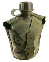 Kombat UK Tactical Water Bottle, army style, Molle compatible water canteen