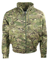 Kombat UK camouflage hoodie with full zip