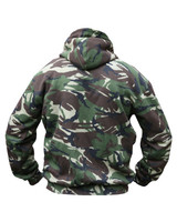 Kombat UK camouflage hoodie with full zip