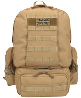 Kombat UK Expedition Pack, 50 litre rucksack which is Molle compatible