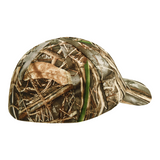 Deerhunter Game Cap with safety in camouflage and orange, men's peaked cap for shooting
