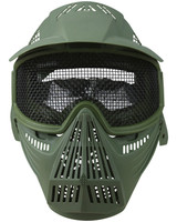 Kombat UK Airsoft full face mesh mask with steel grid