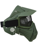 Kombat UK Airsoft full face mesh mask with steel grid