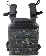 Kombat UK Spartan Plate Carrier, airsoft vest with Molle compatible panels