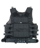 Kombat UK Cross-Draw tactical vest, Molle compatible airsoft vest