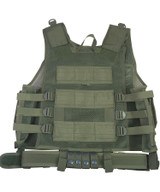 Kombat UK Cross-Draw tactical vest, Molle compatible airsoft vest