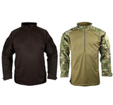 Kombat UK UBACS Tactical Fleece Top, polycotton and mesh fleece