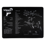 The Viper gun mat comes in three different designs, and is made with 3mm rubber.