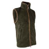 Jack Pyke Countryman Chunky Fleece Gilet, men's deep pile fleece waistcoat