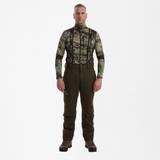 Deerhunter Excape Winter Trousers in green, men's waterproof and warm shooting trousers