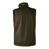 Deerhunter Excape Softshell Waistcoat in Art Green, men's soft shell gilet